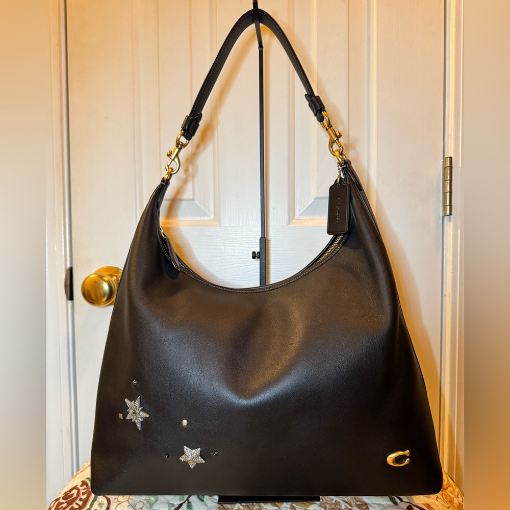 Coach Juliet Shoulder Bag 38 with Pins